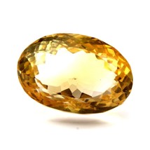 12.6Ct Natürlich Gelb Citrin (Sunella) Oval Schliff Edelstein - £42.08 GBP