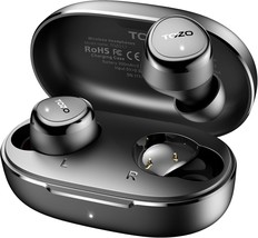 Tozo E1 Wireless Earbuds Build In Mic Clear Calls Ergonomic Light Weight... - $33.95