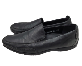 Mephisto Loafers Slip-on Shoes Men&#39;s 12.5 Black Leather - $34.60