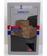 Car and Driver Approved Cargo Net Adjustable 70&quot;x47&quot; Heavy Duty Bungee M... - £11.89 GBP