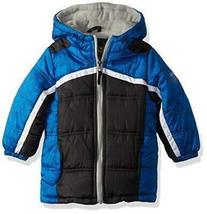 iXtreme Baby Boys Infant Colorblock Active Puffer, Blue 24Months - $25.00