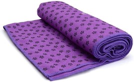 Non Slip Hot Yoga Towel for Yoga Mat, Sweat Absorbent Yoga Mat Towel, 10... - £13.36 GBP