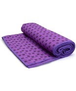 Non Slip Hot Yoga Towel for Yoga Mat, Sweat Absorbent Yoga Mat Towel, 10... - $16.99