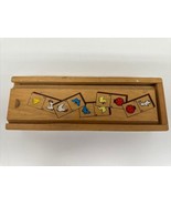 Vintage Wooden Animal Insect Dominos Incomplete - €10,75 EUR