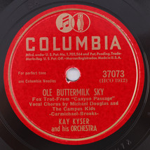 Kay Kyser - Ole Buttermilk Sky/On The Wrong Side Of You 1946 78rpm Record 37073 - $35.68