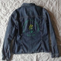 CHEROKEE Denim EMBROIDERED  &quot;Margarita&quot; JACKET size S - $9.70 CAD