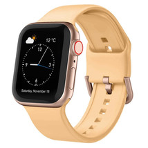 Pin Buckle Silicone Watch Band For Apple Watch - £9.58 GBP