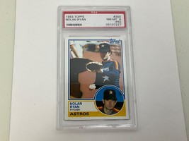 1983 Nolan Ryan #360 Topps Baseball Card PSA Graded NM-MT 8 - $474.21