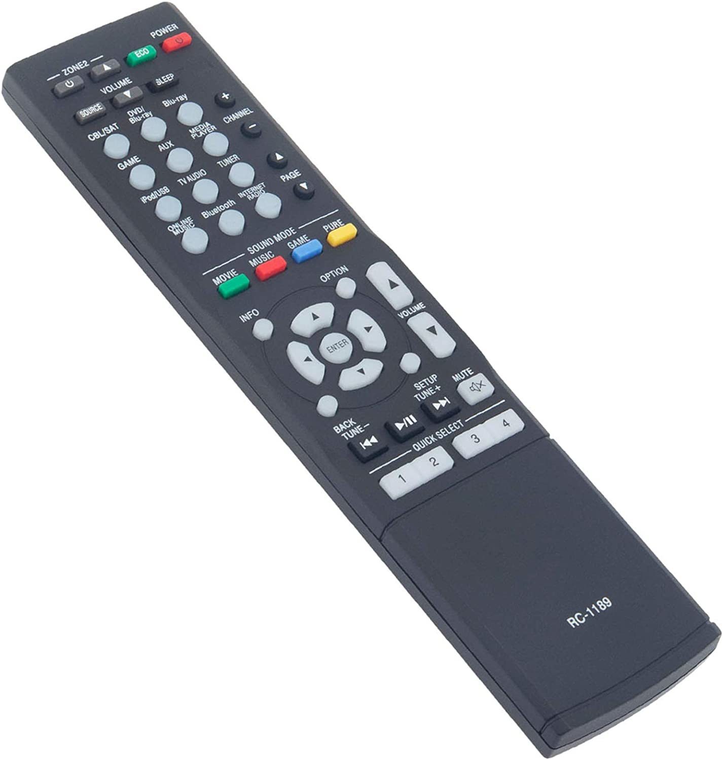 Aiditiymi Rc-1189 Replacement Remote Fit For Denon Av Receiver Avr-S700W... - $20.99