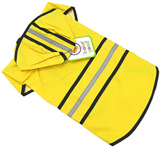 Fashion Pet Rainy Days Slicker Yellow Dog Rain Coat Medium - 1 count Fashion Pet - £16.23 GBP