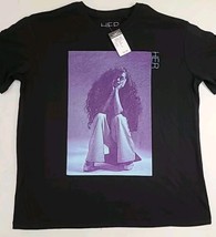 Rue 21 H.E.R. Black Graphic T Shirt Womens Size L - £11.63 GBP