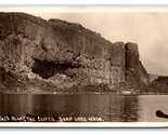 RPPC Along the Cliffs Soap Lake Washington WA 1923 Wesley Andrews Postca... - $7.87