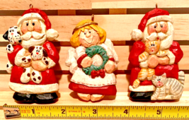 Eddie Walker Midwest Cannon Falls Ornaments Christmas Holiday Signed EW LOT OF 3 - £27.04 GBP