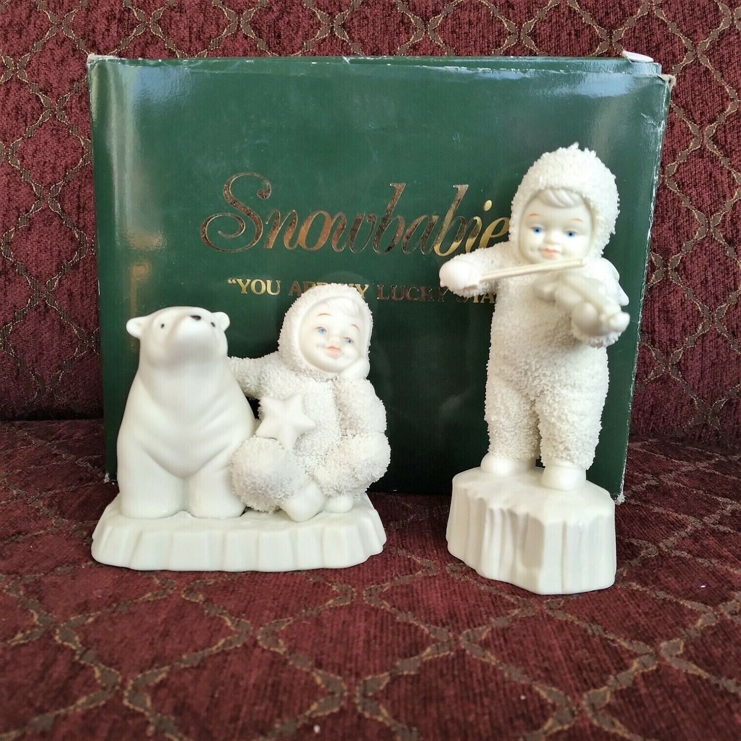Snowbabies by Department 56 68814 You Are My Lucky Star in Original Box - $28.49