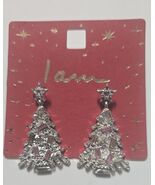 I Am&#39; New 2025 Limited Edition Christmas Tree Earrings With Silver/Pink ... - €16,15 EUR