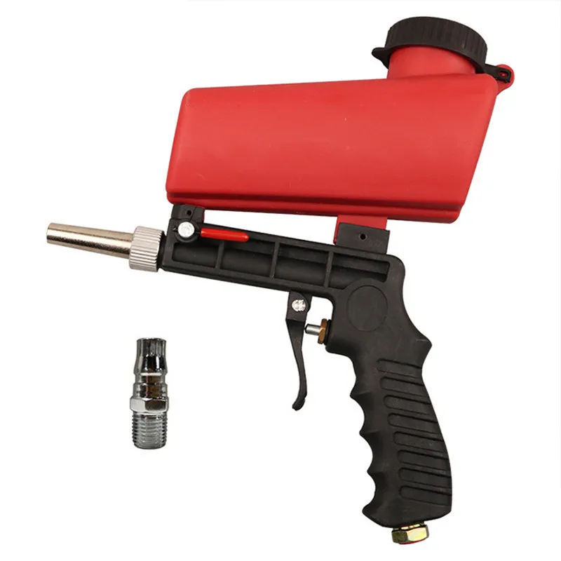 Portable Sandblasting 90psi Sand Blaster hine Gravity Small Handheld Pne... - $59.06