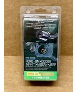 Ford GM Dodge Jeep T-Connector Vehicle End Trailer Wiring Kit New Sealed... - €18,94 EUR