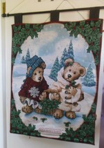 Boyd&#39;s Bears Edmund &amp; Bailey Tapestry Wall Hanging  Large 26&quot; x 36&quot; - £39.47 GBP