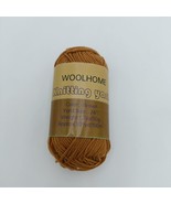 WOOLHOME Knitting yarns Multipurpose Knitting Yarn for Beginners, Brown - $14.99 CAD