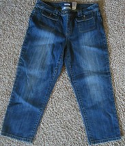LIZ &amp; CO  Stretch capri Jeans  sz.10 - £4.73 GBP