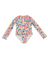 Carter Kids Girls Floral Rashguard Swimsuit Size 12 One Piece Great Cond... - $16.93 CAD