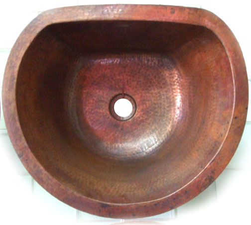 Primary image for Copper Bathroom Sink "San Antonio"
