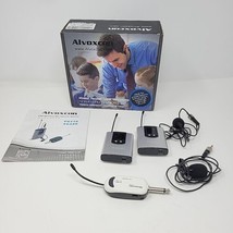 Alvoxcon TG220 Wireless Headset Lavalier Microphone System Open Box - £23.91 GBP