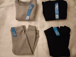 Jordache - Thermal Infarnt/Boy 2 Pcs Set Gray /Black Shirt &amp; Pants Size ... - $9.99
