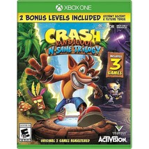 Crash Bandicoot N. Sane Trilogy Microsoft Xbox One 2018 Video Game activision - £19.85 GBP