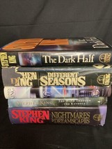 Lot of 5 Stephen King Books Dark Half Keyhole Different Seasons From A Buick 8 - £19.28 GBP