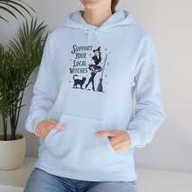 halloween vintage support witches Unisex Heavy Blend™ Hooded Sweatshirt retro  - £24.42 GBP+