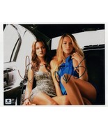 Blake Lively &amp; Leighton Meester GA Certified 8x10 Dual Autographed Photo - £303.54 GBP