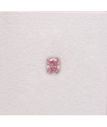 Real Pink Diamond - 0.07ct Cushion Natural Loose Fancy Purple Pink Diamond - £526.76 GBP