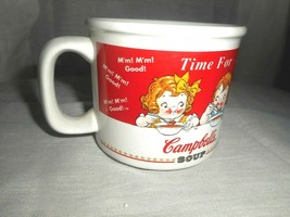 Campbell&#39;s Soup Mug Time for Soup HOUSTON HARVEST (HH) 1998 Ceramic Mug - $9.49