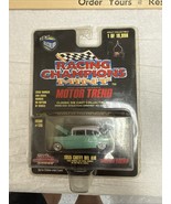 Racing Champions Mint Motor Trend 1955 Chevy Bel Air Issue #135 Aqua New... - $236.02 MXN