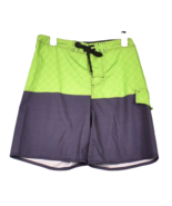 B. Split Stretch Limited Edition Mens Small Green Gray Swim Board Short ... - €13,45 EUR