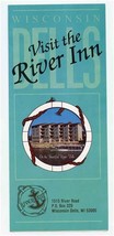 The River Inn Brochure Wisconsin Dells Wisconsin 1980&#39;s - $17.82