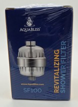 AquaBliss SF100 Revitalizing Shower Filter High Output Chrome New Sealed - $23.97