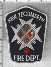 New Tecumseth Fire Department  (Ontario, Canada)  White Shoulder Patch - $442.21 MXN