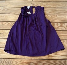 La Befana NWT $44.99 Women’s Sleeveless Top Size S Purple Sf2 - £15.75 GBP