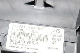 16-18 VOLKSWAGEN JETTA SPEEDOMETER INSTRUMENT CLUSTER Q2791 image 11