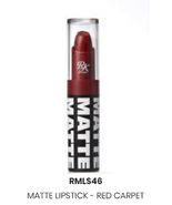RK BY KISS  MATTE LIPSTICK RED CARPET  COLOR MATTE LIPSTICK RMLS46 - $55.17 MXN