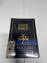 Douay-Rheims Bible (Black Genuine Leather): Standard Print Size New Sealed - $53.34