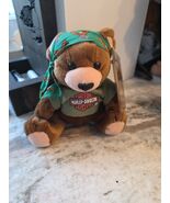 1998 &quot;Manifold Max&quot; Harley-Davidson Bean Bag Plush Bear - CLEAN - New Wi... - $9.90