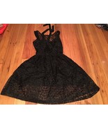 Selena Gomez Dress Black Size XS Rn#59775 - $26.64 CAD