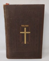 Vintage 1953 Catholic Family Edition of The Holy Bible Crawley and Company 50s - £23.73 GBP