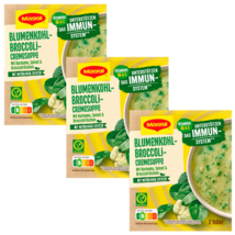 Maggi instant soup Broccoli &amp; Cauliflower with Vit B6 &amp; C -3 pack- FREE ... - $12.86