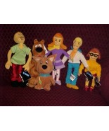 Complete Set Scooby Doo Bean Bags Most With Tags Warner Bros 1999 - $1,863.34 MXN