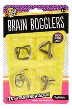 Brain Bogglers - Test Your Knowledge! - Four Brain Puzzles for Your Amusement! - £5.53 GBP