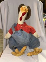 XAVIER ROBERT PLUCKETTS 24" UNCLE SKEETER CHICKEN PLUSH Cabbage Patch 1994 - $58.22